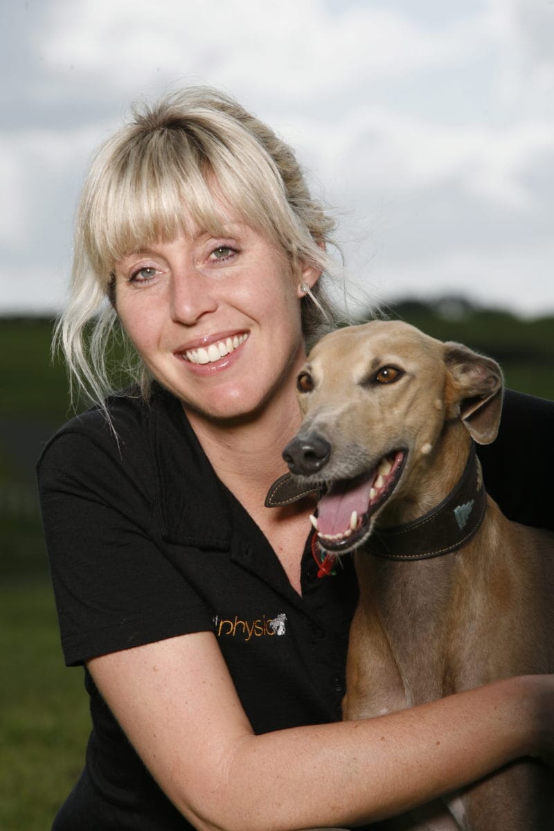 _MG_9346 Sara Cruickshank pictured holding a dog